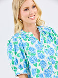 Elaine Top | Summerfair Blue