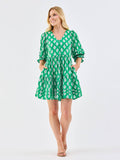 Raya Dress | Early Riser Green