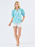 Elaine Top | Summerfair Blue
