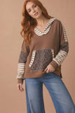 Leopard Kangaroo Pocket Hoodie