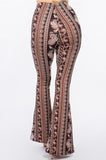 Boho Bandana Printed Flares