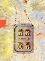 Gingerbread Cookie Tray Personalized Ornament