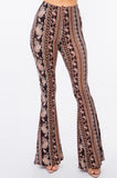 Boho Bandana Printed Flares