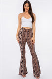 Boho Bandana Printed Flares