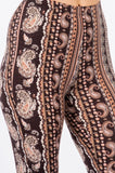 Boho Bandana Printed Flares