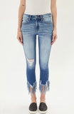 Kancan Gemma Mid Rise Ankle Skinny Jeans